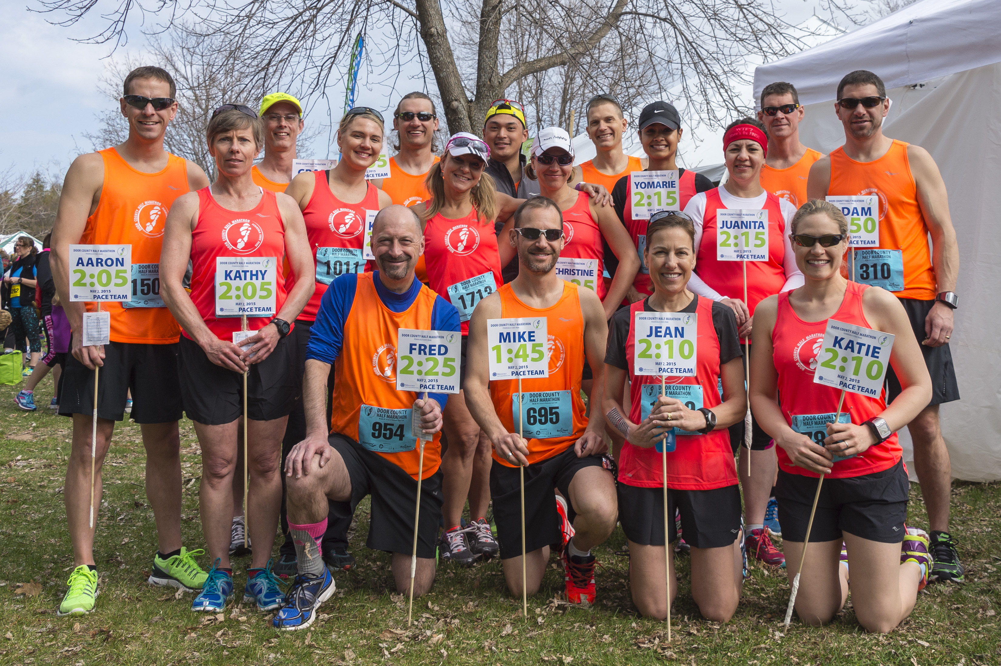 2015-pace-team-door-county-half-marathon